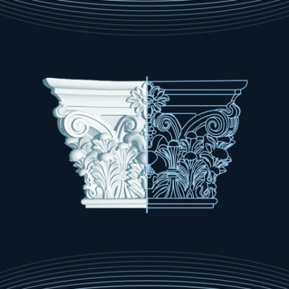 Pilaster Column Capital