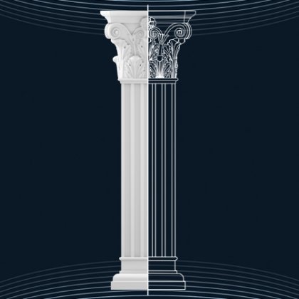 pilaster kisa roma sutun