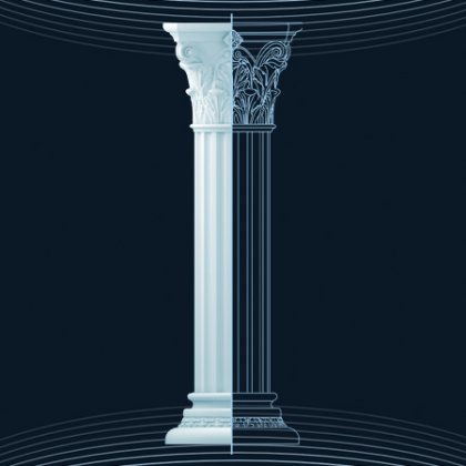 dairesel kisa roma sutun