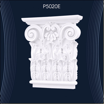 Poliuretan Pilastre Colț Capitel P5020E CAPITEL COLON: Varietate de Modele Disponibile Idei de Decor și Design-uri pentru Decorarea Interioară