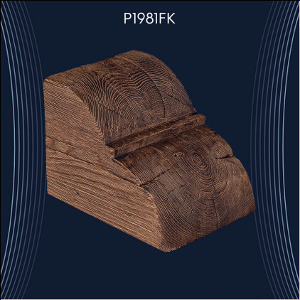 Decorative Poliuretan Lemn Corbel P1981FK - Soluții Inovatoare pentru Decor Acasă cu Grinzi din Spumă Poliuretan - Modele și Idei de Design pentru Decorarea Casei