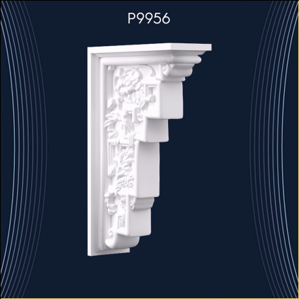 P9956 Poliuretan Consola Modele Decorative Poliuretan Console P9956: Idei Elegante de Design Interior și Modele de Decorație