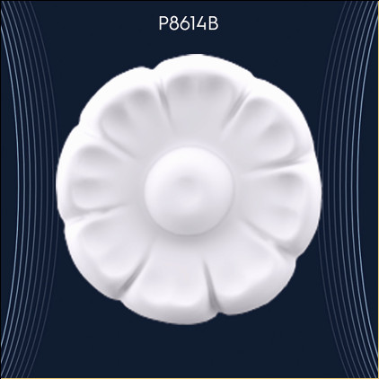Poliuretan Decorativ P8614B - Ornamente de Calitate Superioară din Poliuretan pentru Pereți și Decorațiuni Interioare, Modele și Idei de Design