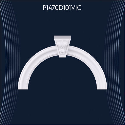 Eleganță și Stil în Decorațiuni cu Poliuretan: Modele de Arcade Decorative P1470D101VIC - Idei de Design și Inspirație pentru Decorul Interior cu P1470D101VIC