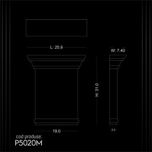 <p></p>
<article>
<h1>Capiteluri Decorative din Poliuretan P5020M: De la Simplu la Complex</h1>
<p>Capitelurile decorative din poliuretan P5020M reprezintă o alegere excelentă pentru oricine dorește să adauge un strop de personalitate și artă &icirc;n decorarea interioarelor. Aceste elemente de design pot transforma orice spațiu, adăug&acirc;nd un nivel de detaliu și rafinament greu de egalat.</p>
<section>
<h2>Caracteristici</h2>
<p>Realizate din poliuretan de &icirc;naltă calitate, capitelurile P5020M sunt at&acirc;t durabile, c&acirc;t și ușor de instalat. Materialul le permite să imite cu fidelitate textura și aspectul materialelor tradiționale, cum ar fi lemnul sau piatra, dar fără inconvenientele acestora, cum ar fi greutatea mare sau dificultatea &icirc;n &icirc;ntreținere.</p>
</section>
<section>
<h2>Design și Aplicații</h2>
<p>De la modele simple, care adaugă un accent discret decorului, p&acirc;nă la opțiuni mai complexe, care pot servi ca punct focal al unei &icirc;ncăperi, capitelurile P5020M sunt disponibile &icirc;ntr-o varietate de stiluri. Acestea pot fi folosite pentru a &icirc;mbunătăți aspectul coloanelor, al arcadei sau al altor elemente structurale, adăug&acirc;nd un plus de eleganță și stil.</p>
</section>
<section>
<h2>Personalizare</h2>
<p>O caracteristică deosebit de atractivă a capitelurilor din poliuretan P5020M este posibilitatea de personalizare. Datorită flexibilității materialului, producătorii pot crea modele unice, care să reflecte personalitatea și preferințele fiecărui client. Astfel, fiecare proiect de decor interior poate beneficia de unicitate și caracter.</p>
</section>
<section>
<h2>Concluzie</h2>
<p>&Icirc;n concluzie, capitelurile decorative din poliuretan P5020M oferă o combinație ideală de durabilitate, estetică și versatilitate. Ele reprezintă o soluție excelentă pentru cei care doresc să adauge un element de artă și personalitate &icirc;n designul interior, fără a compromite calitatea sau practicabilitatea.</p>
</section>
</article>
<p></p>
<p></p>
<hr>