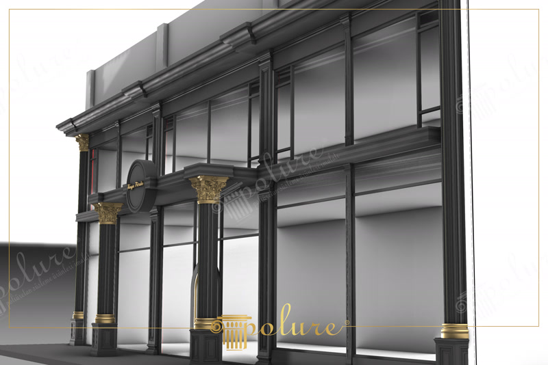 Magazin idei de decorațiuni exterioare Designuri elegante și emblematice idei de decorare exterioară a magazinului modele de magazine elegante modele de decorațiuni exterioare exterioare de magazin iconic imagine de marcă modele originale detalii remarcabile design profesional experiență de cumpărături de neuitat