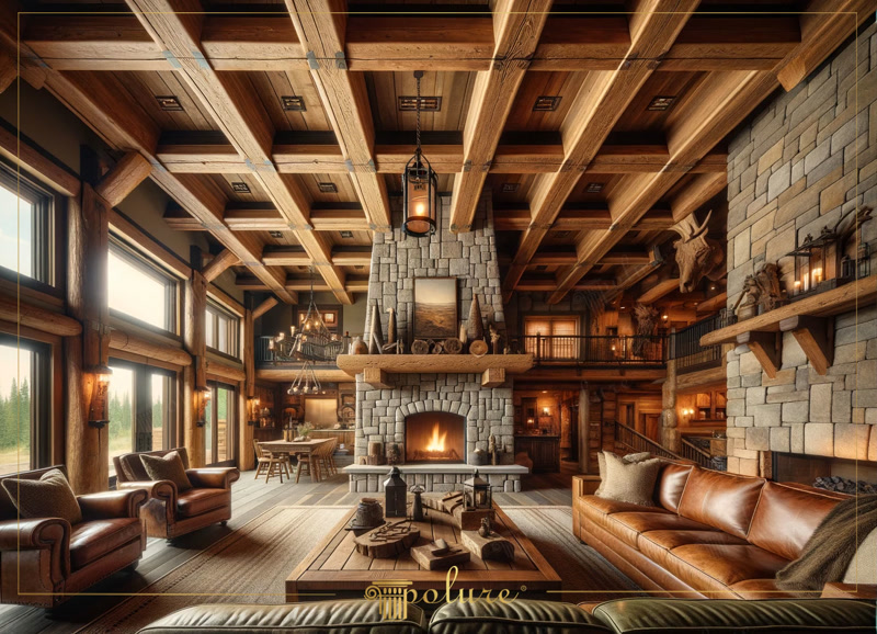 Capturați decorul rustic al spiritului cabanei cu grinzi de poliuretan și căpriori din bușteni Cabana oferă cele mai bune exemple de decor rustic, iar grinzile din poliuretan și căpriorii din bușteni sunt perfecte pentru a surprinde esența 
