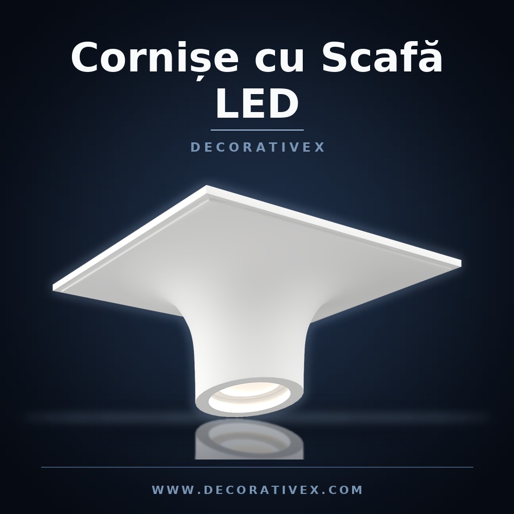 Cornișe cu Scafă LED modelleri