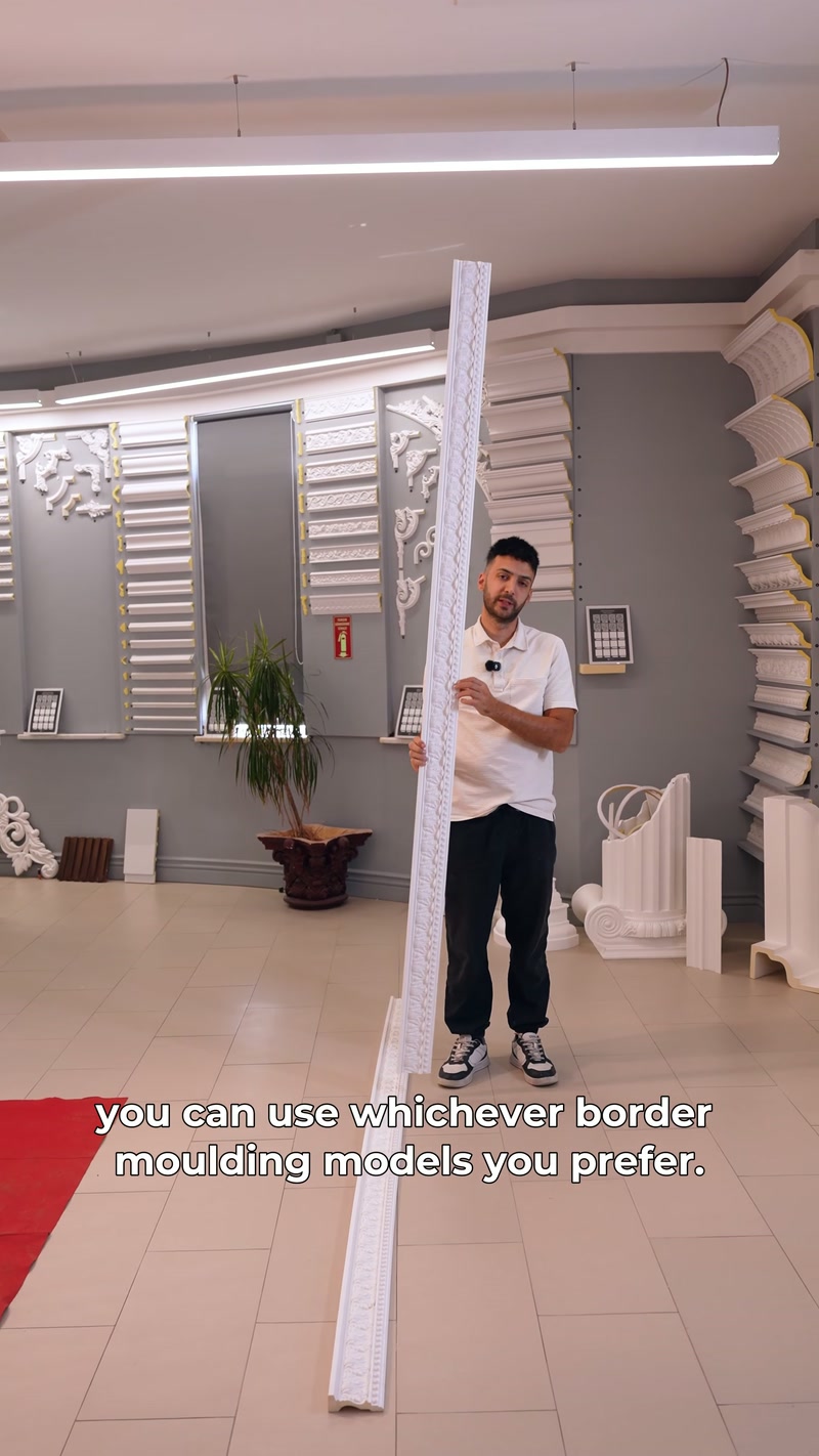 Același brâu, două forme: flexibil și rigid | Pereți curbați și arcade