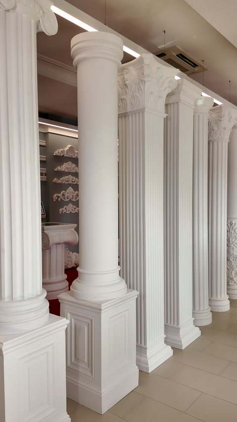 Showroom Polure: eleganță arhitecturală și profile premium din poliuretan