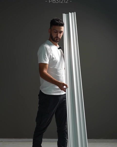 Cornișă cu model fin de ove și săgeți, detaliu clasic.
