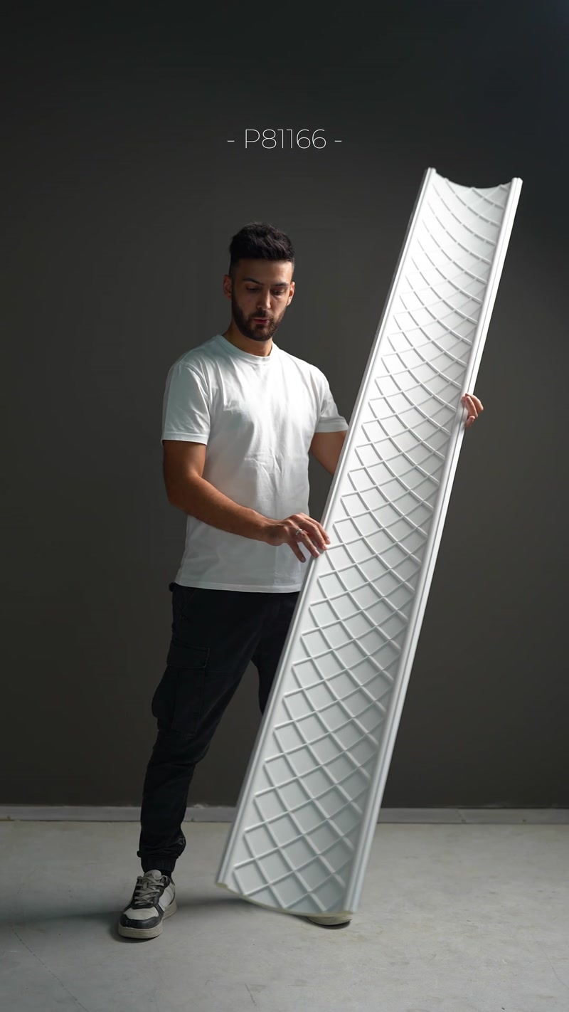 Cornișe decorative din poliuretan: 35 de modele din producția proprie