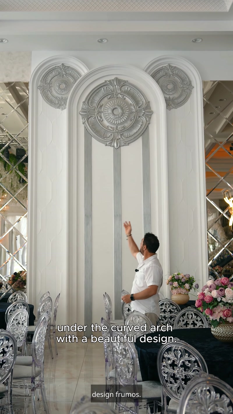 Rozete decorative din poliuretan: peste 30 de modele pentru tavane elegante