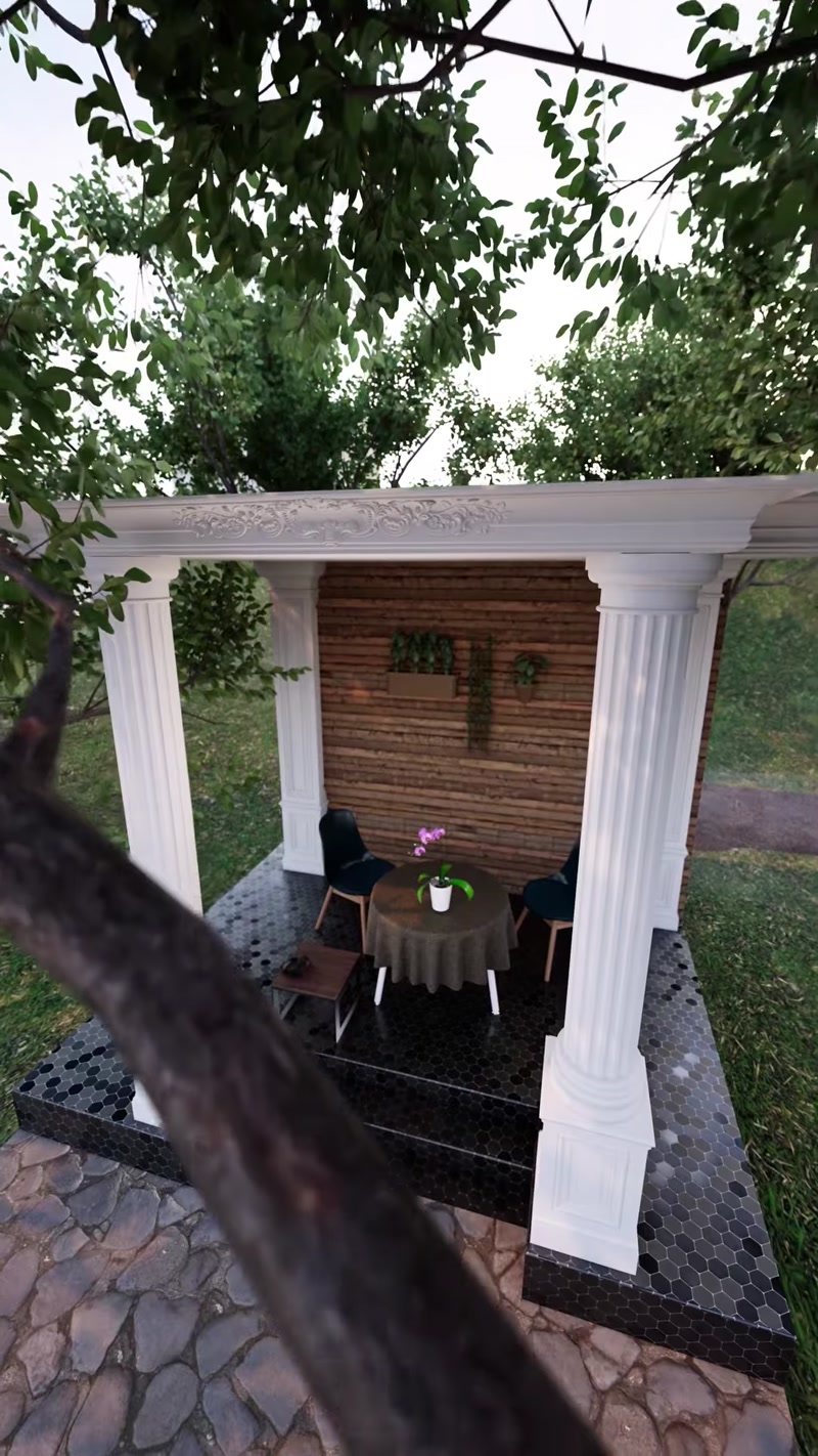 Trei produse din poliuretan transformate într-o capodoperă arhitecturală