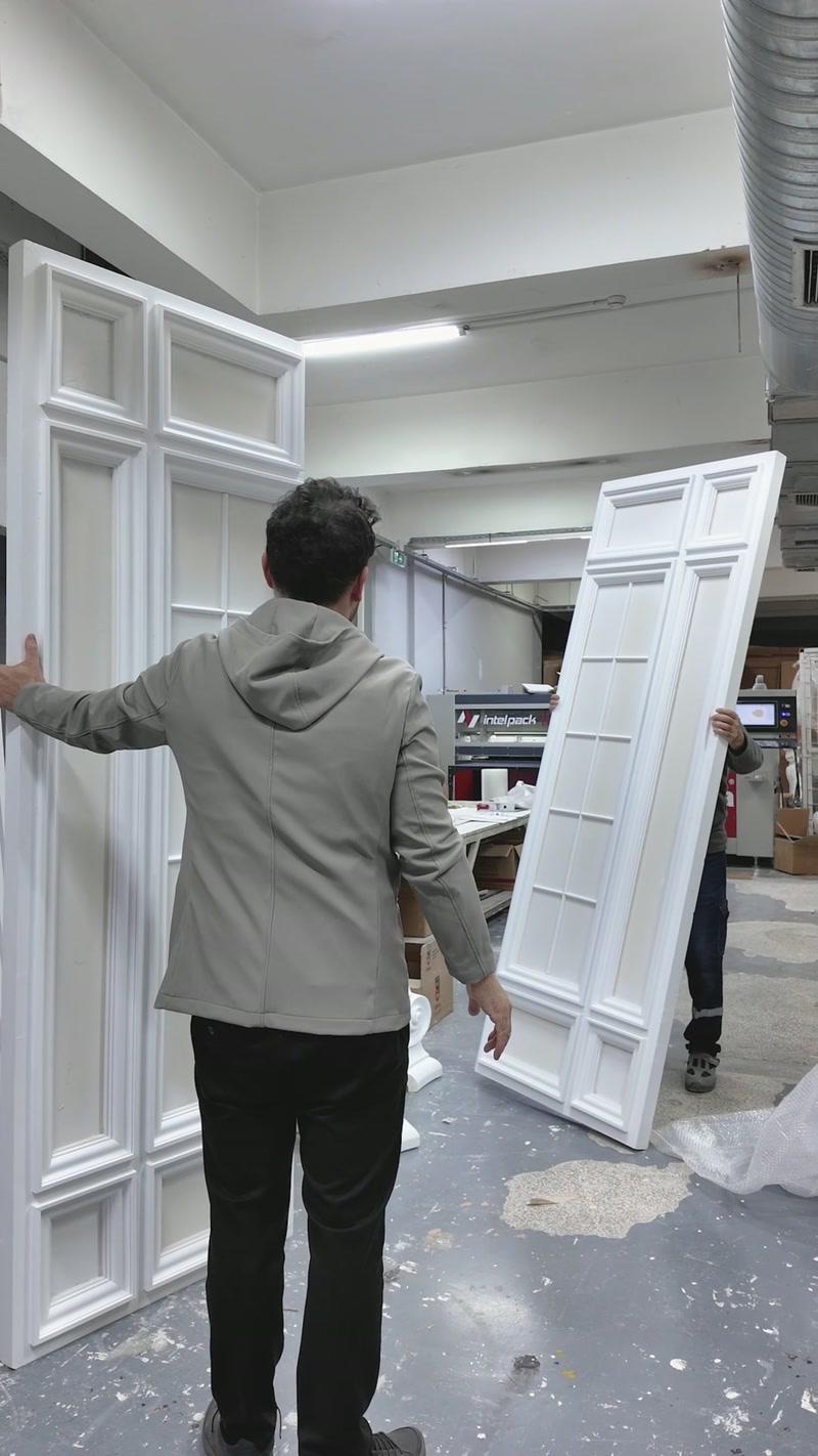Panouri decorative cu aspect de fereastră: proiectare Rhino și prelucrare CNC