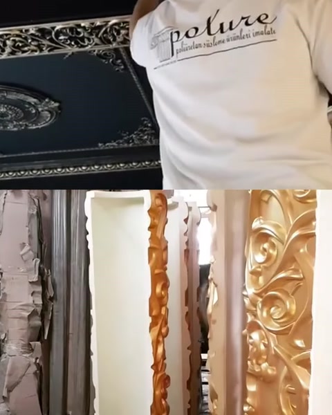 Vopsele Decorative Polure: Eleganța Aurului și Argintului pentru Interior și Exterior — 0:09