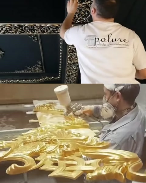 Vopsele Decorative Polure: Eleganța Aurului și Argintului pentru Interior și Exterior — 0:23