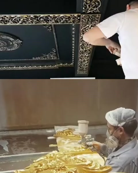 Vopsele Decorative Polure: Eleganța Aurului și Argintului pentru Interior și Exterior — 0:25