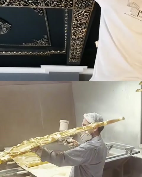 Vopsele Decorative Polure: Eleganța Aurului și Argintului pentru Interior și Exterior — 0:28