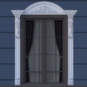Ansamblu Decorativ Usă Poliuretan 26x208x263 cm