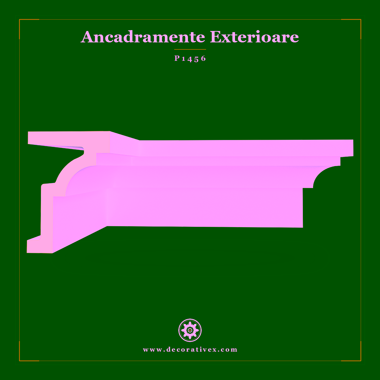 Ancadrament Profil Decorative Poliuretan 14×240 cm