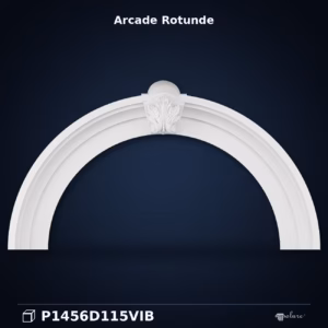 Arcadă Semicirculară Poliuretan 21x155x84 cm Decorativex