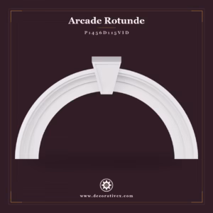 Arcada Rotunda din Poliuretan 17x155x87 cm Decorativa