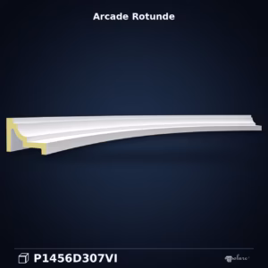 Element Arc Rotund din Poliuretan pentru Uși și Ferestre 49x204 cm