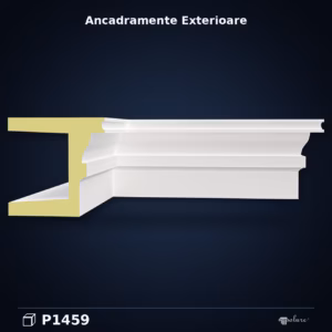 Profil Ancadrament din Poliuretan 20x20 cm pentru Fațadă