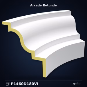 Arc de Boltă Curbat din Poliuretan 54x105x55 cm