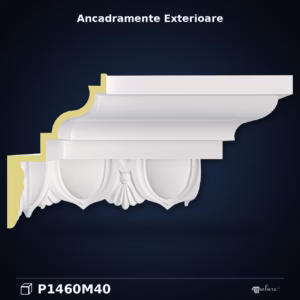 Ancadrament Decorativ Profiliat din Poliuretan 54x85 cm