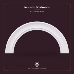 Arcadă Semicirculară din Poliuretan 19x231x116 cm pentru Uși