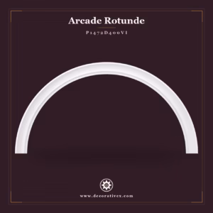 Arcada Rotundă Decorative din Poliuretan 19x461 cm