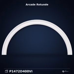 Arcada Rotundă Decorative din Poliuretan 19x461 cm