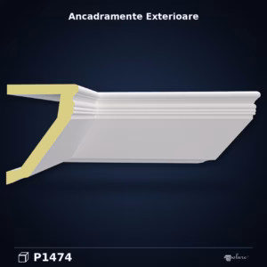 Profil Poliuretan Ancadramat Fereastră și Ușă 17x23 cm