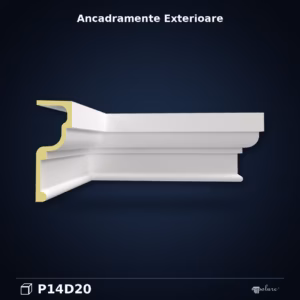 Ancadrament Poliuretan 5x13 cm Pentru Ferestre și Uși