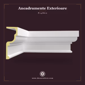 Profil Ancadrament Poliuretan 14x39 cm Exterior Interior