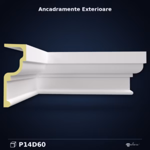 Profil Ancadrament Poliuretan 14x39 cm Exterior Interior