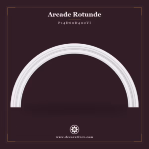 Arcadă Semicirculară din Poliuretan 14x477x239 cm