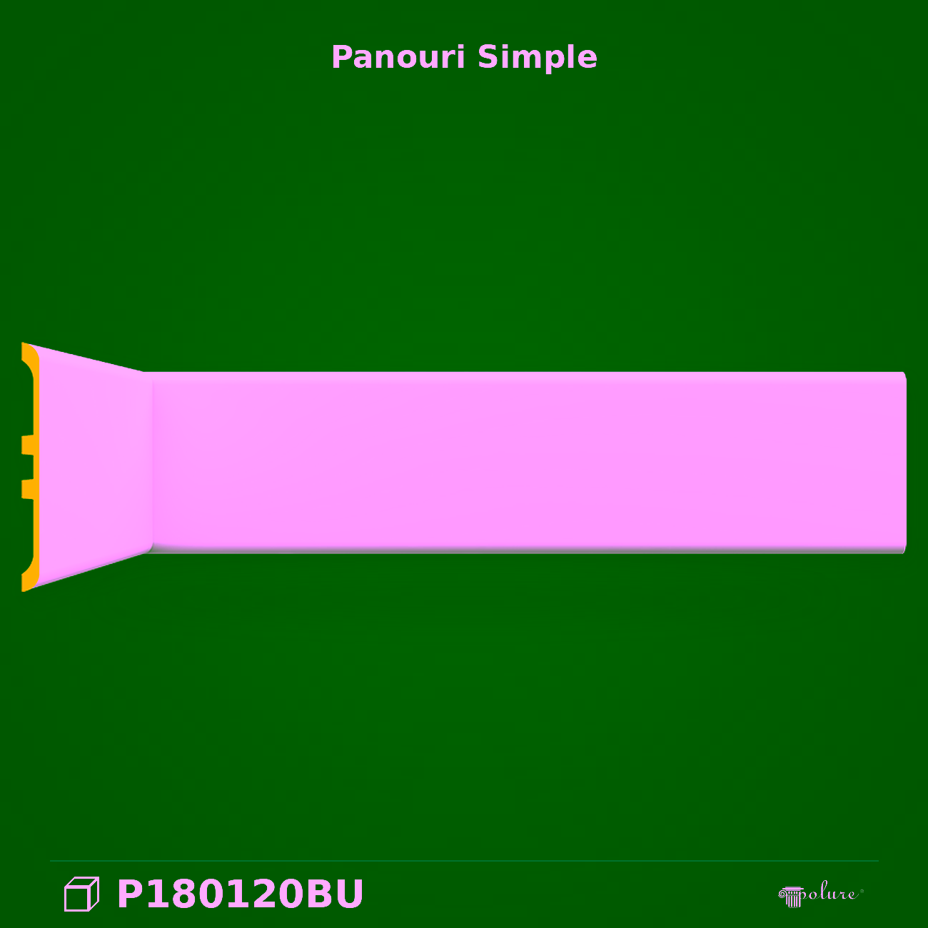 Panou Decorativ de Perete din Poliuretan 24×240 cm