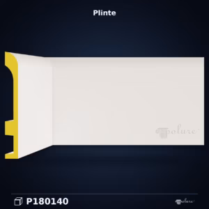 Plinta din Poliuretan Netezita 14 cm pentru Interior