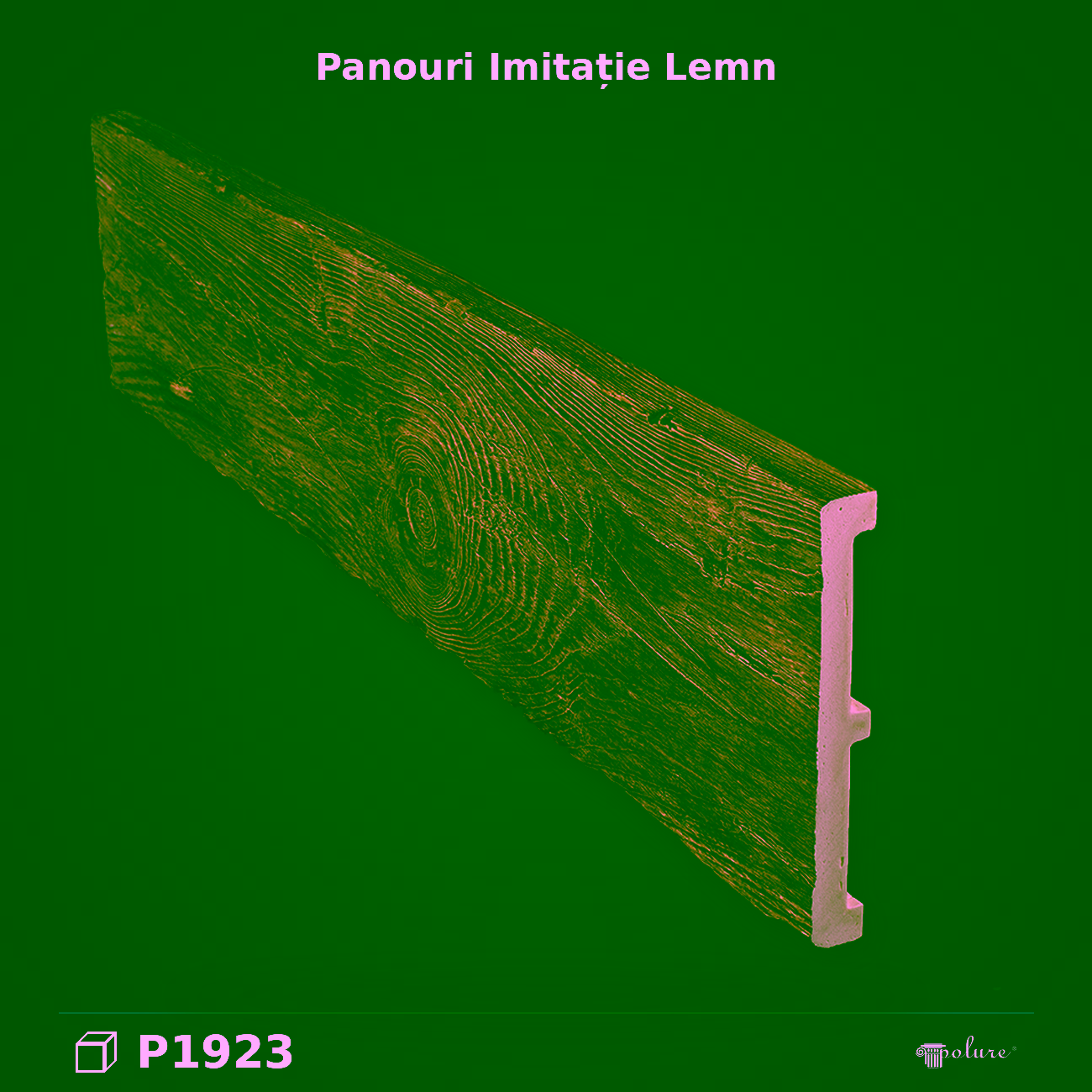 Panou Poliuretan Aspect Lemn Rustic P1923 3x300x23 cm