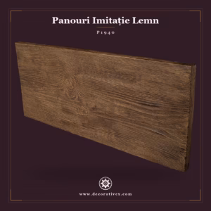 Panou Grindă Lemn Rustic din Poliuretan 4x300x42 cm