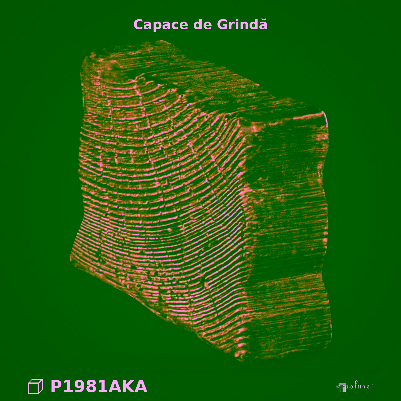Element Decorativ Capăt Grindă Poliuretan Textură Lemn 7x9x3 cm