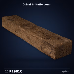 Grindă Decorativă Poliuretan Textură Lemn P1981C 20x300x13 cm