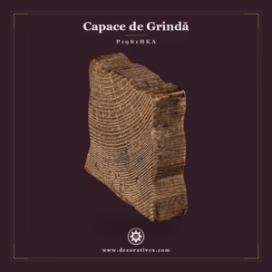 Capăt Grindă Rustică din Poliuretan 10x10x3 cm