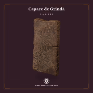 Capăt de Grindă din Poliuretan 30x16 cm cu Aspect de Lemn