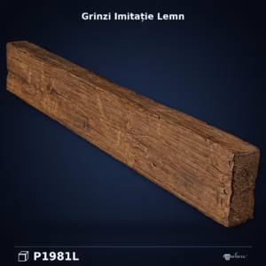 Grinda Polivalentă din Poliuretan 8x300x16 cm Rustică