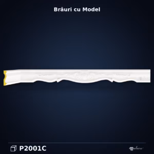 Bordură Decorativă din Poliuretan cu Relief Clasic 12 cm