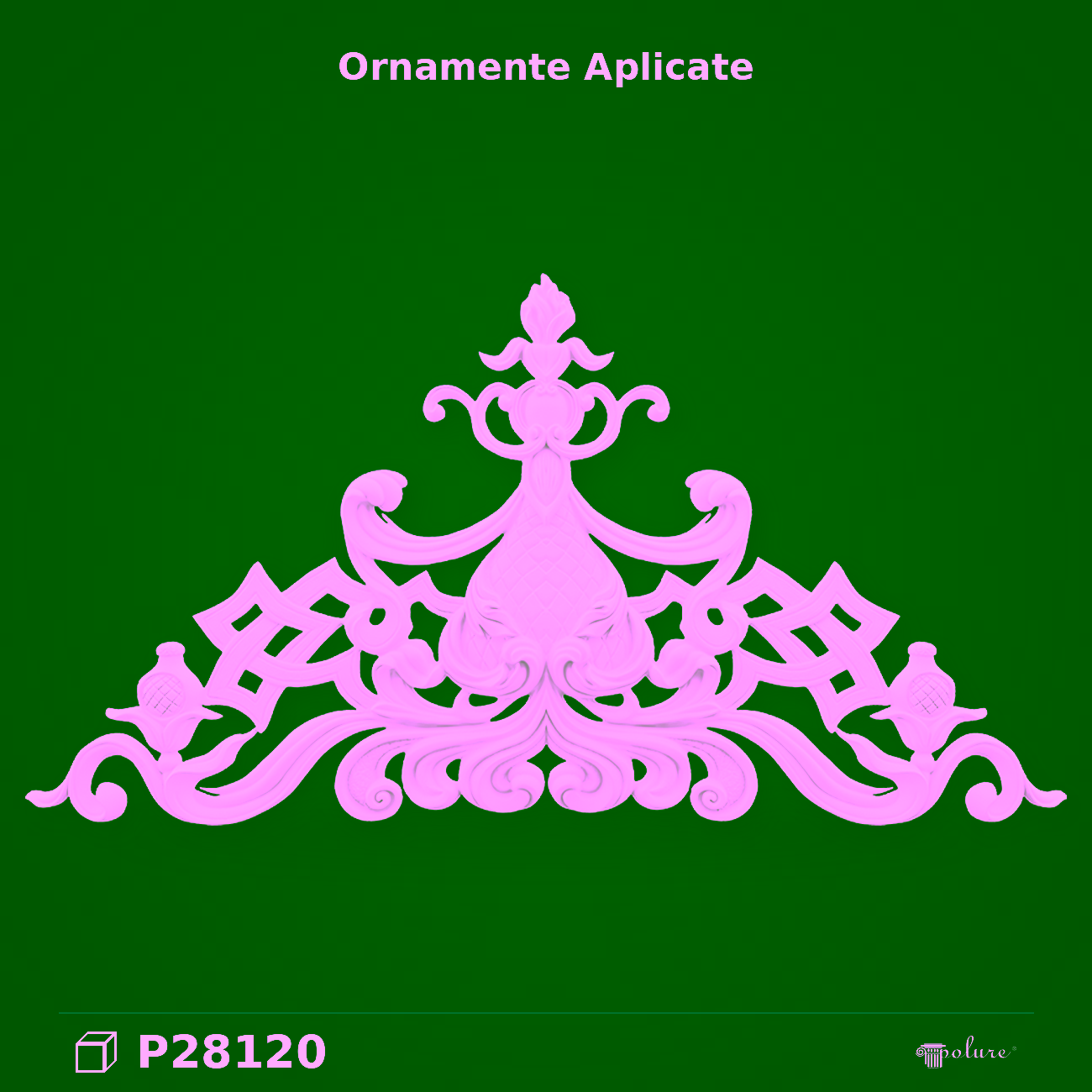 Element Decorativ Perete din Poliuretan Motive Clasice 88×166 cm